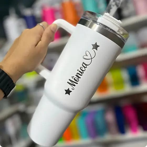 Copão Térmico Personalizados 1200ml Nome Logo Figuras Copão