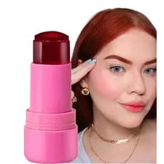 Blush bastão Jelly Tint - Blush Gelatina Toque Special Batom e Blush 2 em 1 - Lua e Neve