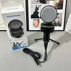 Limpar estoque Microfone pequeno Microfone de computador Microfone condensador National K-Sing Cantando Ferramenta útil