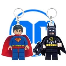 Compatível Com Chaveiro LEGO Batman Superman Pingente Pequeno Presente PY-DC