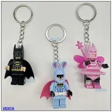 Compatível Com Chaveiro LEGO Batman , Capa Preta , Pingente De Casal De Fadas Rosa , Acessório Bolsa Escolar