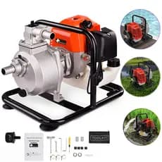 MOTOBOMBA GASOLINA 2 TEMPOS 52CC 2.5HP - BASCCO