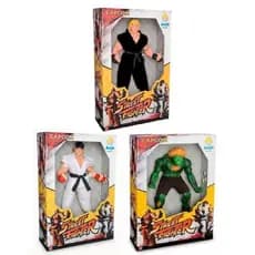 Boneco Street Fighter Colecionável Brinquedo Criança 30cm
