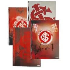 Caderno Escolar Universitário Espiral 96f Time Internacional