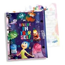 Caderno Argolado Universitário Fichário Divertidamente