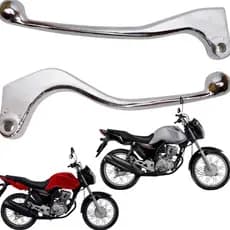 Par Manete Cromado Honda Start 160 2018 2019 2020 2021 2022 2023 Freio Tambor Lona