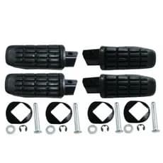 Pedaleira Completa Cbx250 Twister Cb300 Cbx200 Strada Titan 150 Sport 4 Peças NT