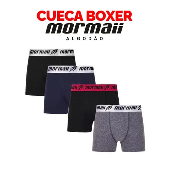 Cueca Boxer Algodão Mormaii 5633