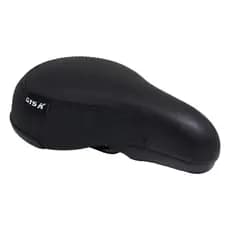 Banco Selim GTS - K Tipo DDK Freerider BMX Com Carrinho Cor Preto Para Bike Bicicleta