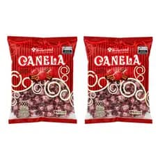 Kit 2 Pacotes Bala Dura Sabor Canela Soberana 1kg Original - Pack Econômico