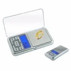 Kit 2 Balança Digital Portátil de Bolso Alta Precisão 0,01g - 500g C