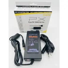 Fonte Carregador PS2 Slim Bivolt Playstation 2 Série 70000 PX 79001 70012 7000x - Com Cabo de Força