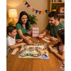 Jogo Tabuleiro Mundo Imobiliário Países Jogo Infantil Diversão Em Família