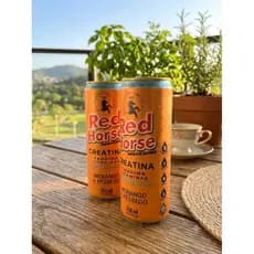 Pack 2 Energético Red Horse Morango E Pêssego + Creatina + Vitamina + BCAA 350ml