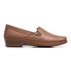 Mocassim Ortopedico Feminino Em Couro Legitimo Mager Para Trabalho Para Enfermeira 1001