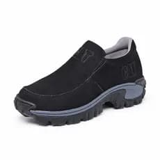 Mocassim Slip on Tenis Bota Caterpillar Promo Sola Tratorada Com Palmilha gel Conforto 35 ao 46