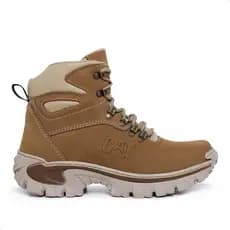 Bota Coturno Caterpillar Adventure Masculino Feminino Couro Legitimo Palmilha Gel 35 a o 46 colors