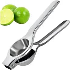 Espremedor de Limão Inox Manual em Aço Inoxidável  Espremedor de frutas Fácil de Limpar