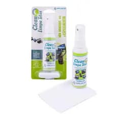 Limpa Tela 60ml Com Flanela - Clean Implastec Led Lcd iPod iPad Tvs Monitores Celulares Notebook