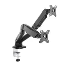 Suporte Monitor Duplo de mesa ELG F160N ELG 17 a 27 polegadas pistão a gás