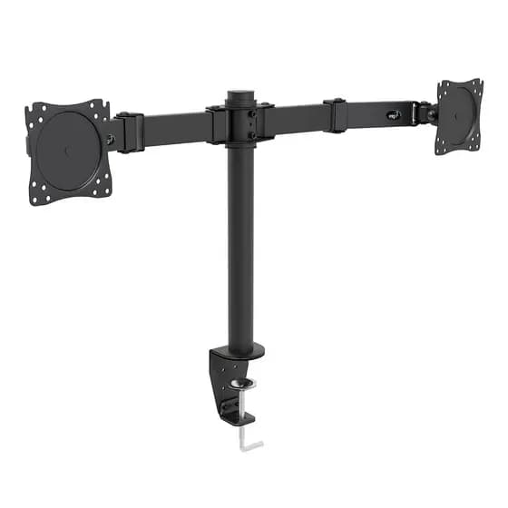 Suporte Monitor Duplo de Mesa Multi Articulado Led Smart Lcd  F50x2 ELG Com Morsa