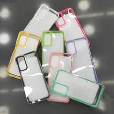 Capinha Transparente 3em1 Protetora Transparente Samsung A35/A55/M23/M13/S20 FE/S21 FE/A23 4G/A32 4G Capa CaseAnti Pacto