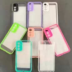 Capa Case Transparente 3 em 1 Motorola Edge50/Edge 50 Neo/G53/E22/G13/G52/EDGE 30 NEO/EDGE 40 NEO Capinha Anti Pacto