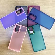 Capinha Acrílico Galvanizada Fosca SAMSUNG A37/A57/A07/A17/A16/A36/A56/A06/A35/A55/A05/A05S/A15/A13/A14/A23/A24/A25/A32