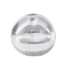 Boca Silicone  Super Transparente Translucida Treinamento Preenchimento Labial Aplicaçao Agulhas Perfeito para Ensinar