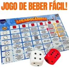 Jogo de Dose Para Churrasco Festa Entre Amigos tabuleiro