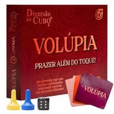 Volúpia Diversão ao Cubo Jogo de Cartas e Dados para Casais Jogo de Tabuleiro para Namorados