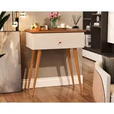 Buffet Aparador Com Gaveta Decoração Para Sala Pé Palito Madeira Retro