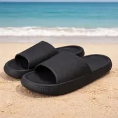 Chinelo Slide Tipo Nuvem Ortopédico com Solado Antiderrapante