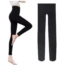 Meia Calça Fio 80 Preta Com/Sem Pé