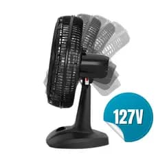 Ventilador 2 em 1 Philco Mesa e Parede PVT41A 150W Maxx Force 6 Pás 40cm 127V