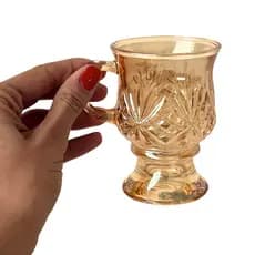 Mini Taça Para beber café com estilo e elegância Prime 130 ml em vidro