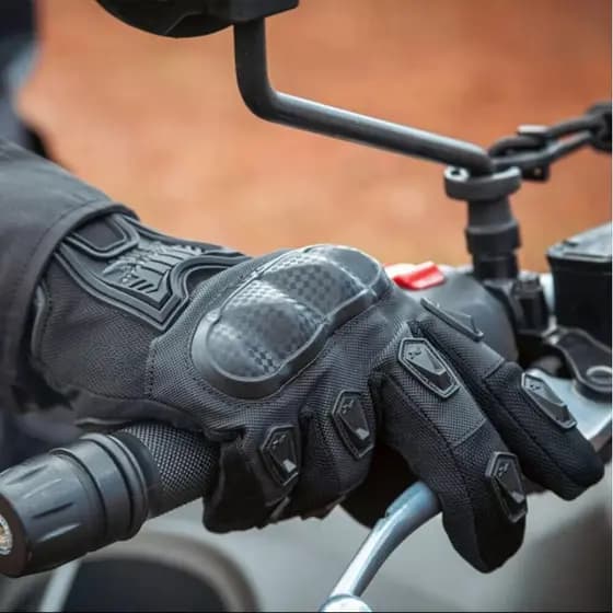 Luva Blackout Z11 motoqueiro profissional entregador moto Uber 99moto indriv luva zem