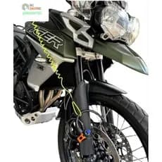 cabo de lembrete de segurança trava moto freio a disco
