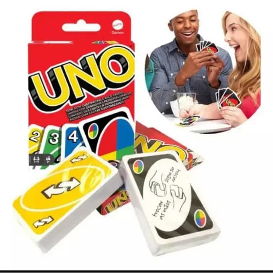 Uno jogo de cartões baralho oficial clássico+ diversão família jogos adultos infanto juvenil crianças