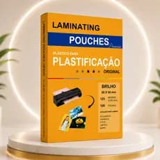 Polaseal Plastico Para Plastificacao CPF Premium 66x99mm 0,05 C/100 Folhas