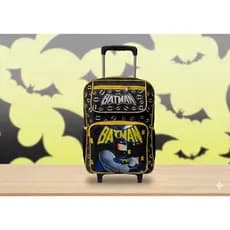 Mochila Grande de Carrinho Batman Infantil Menino