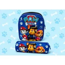 Kit Infantil Lancheira + Estojo Patrulha Canina Masculino (NÃO TERMICA) Menino