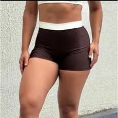 short cross cintura alta fitness academia Crossfit