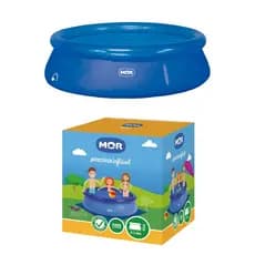 Piscina Infantil Inflável Mor Redonda 1000L 1400L 1900L 2400L com Kit Reparo – Fácil Montagem Infantil e Adulto Verão