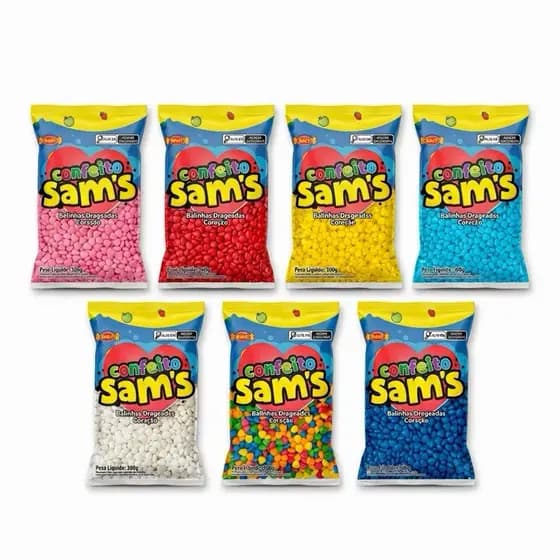 Confeito Sams Em Formato De Corações 300g - Simas