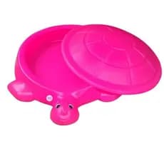 Piscina Tartaruga Caixa De Areia Água E Bolinhas - Linha Pet Premium
