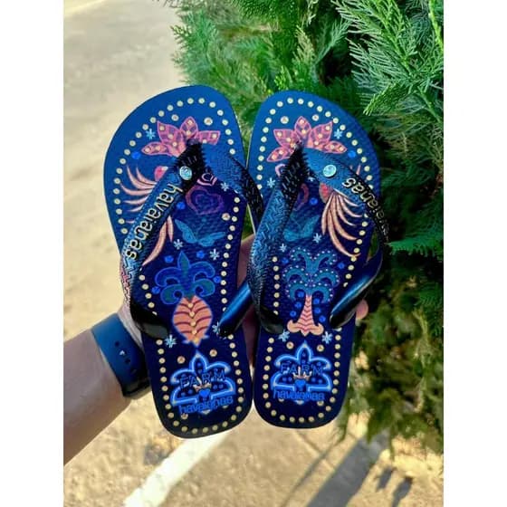 Chinelo Feminino Havaianas Inspirado na Farm
