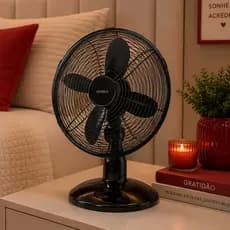 Ventilador Mesa envio Rapido Spirit Retrô 40 Centímetros  Chumbo  127 mais vendidos