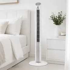 Ventilador envio Rapido Torre Spirit Easy 90 Cm Branco Prata mais vendidos