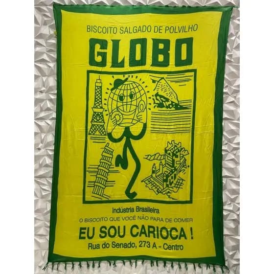 Canga de Praia Biscoito Globo Salgado Saída de Praia Rio de Janeiro Turística
